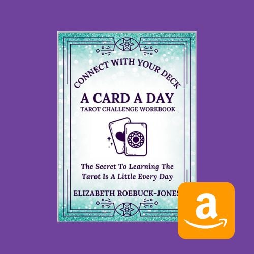 A Card A Day Tarot Challenge Free Online Course print on demand Amazon book.