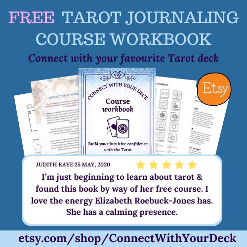 Free Connect With Your Deck Tarot journaling course workbook