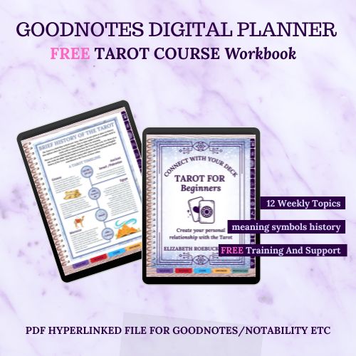 Tarot For Beginners Goodnotes and Notability ebook download