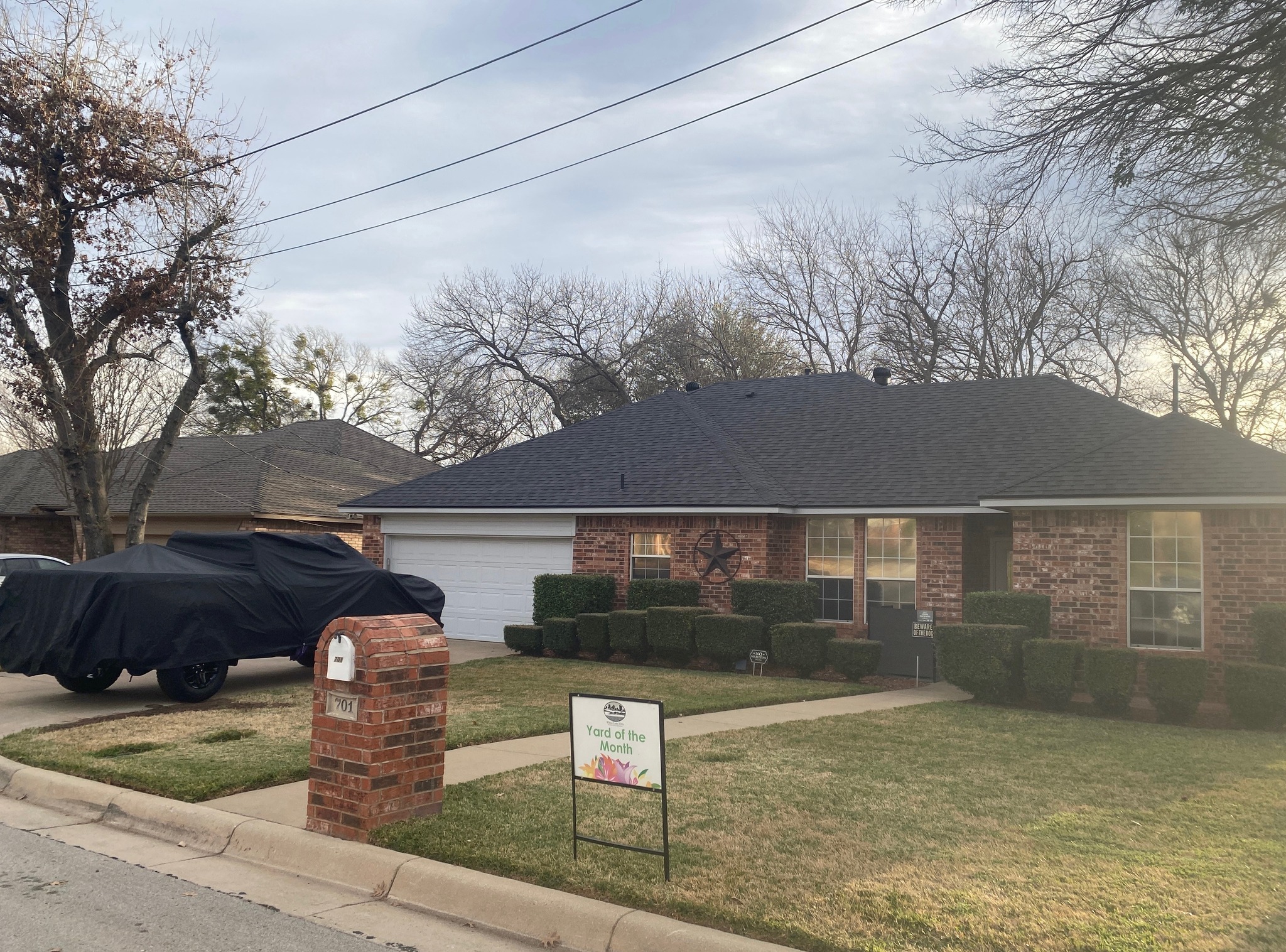 January Yard of the Month