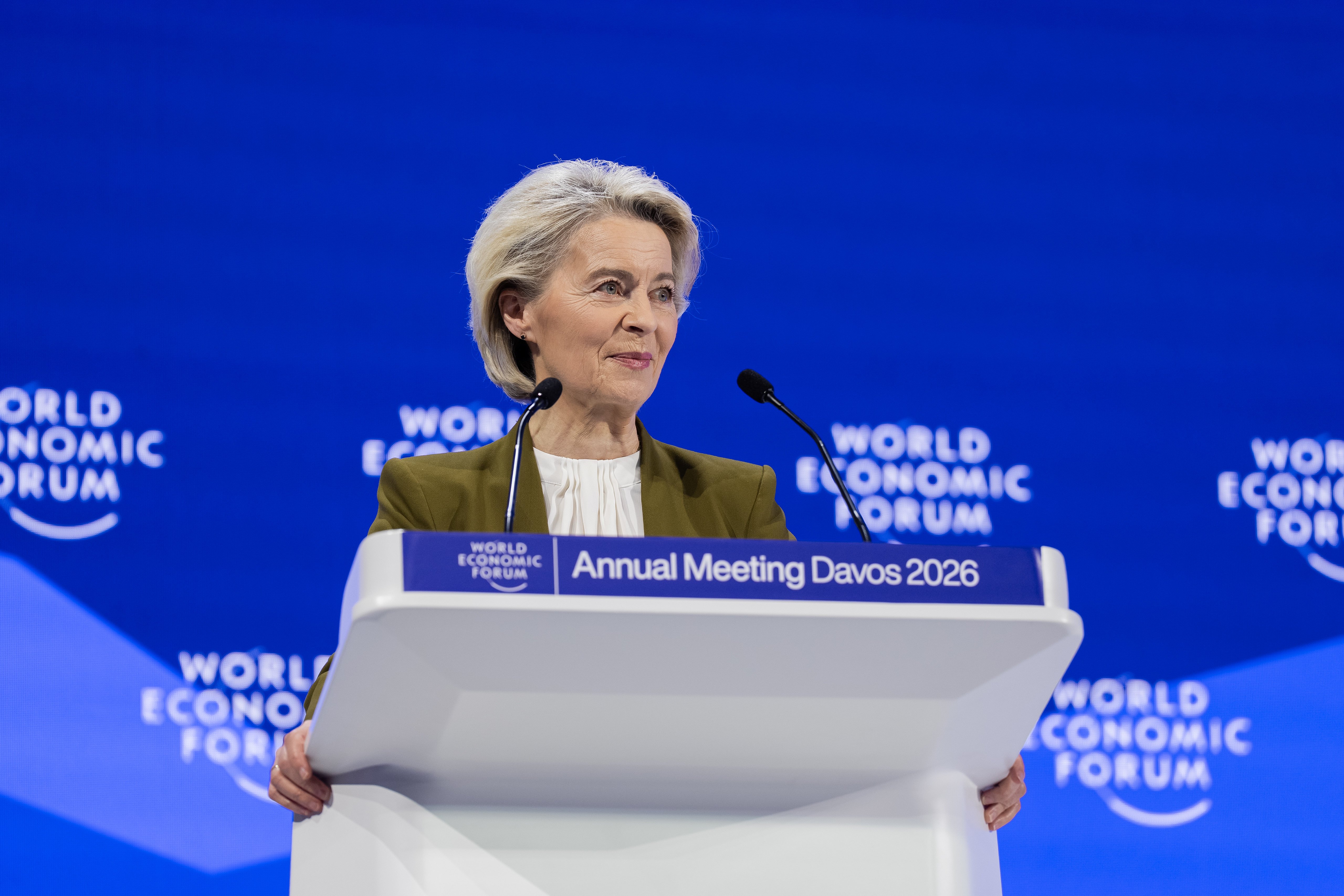 European Commission President Ursula von der Leyen announced at the World Economic Forum in Davos that the EU will create 