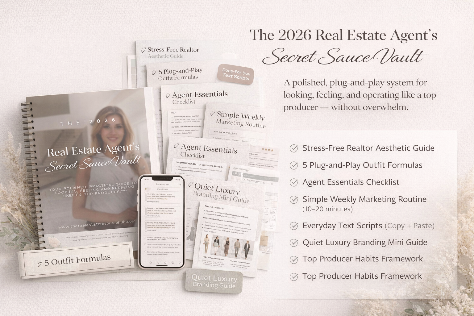 The Real Estate Agents Secret Sauce Vault Contents Package Image