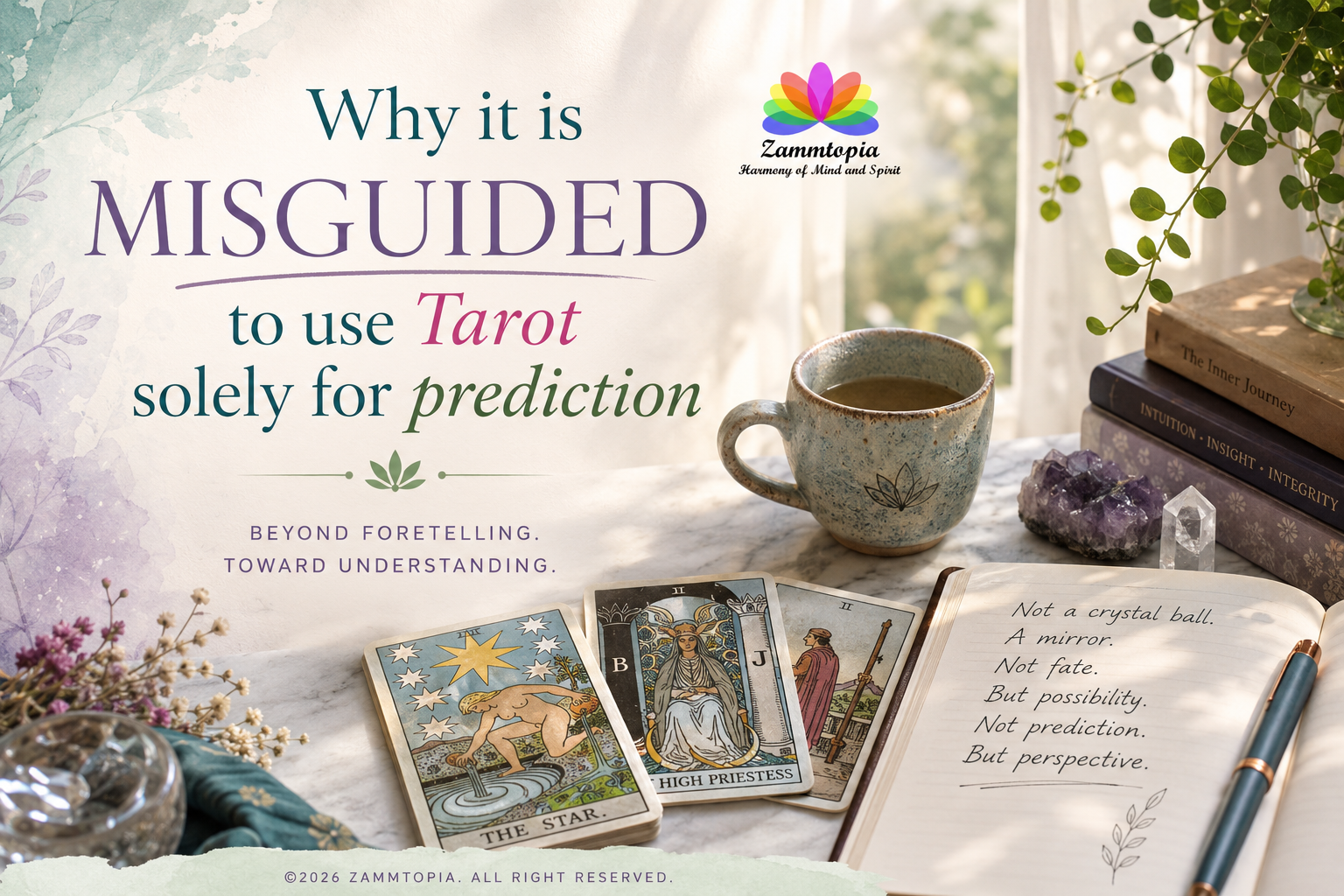 Intuitive Tarot Beyond Prediction