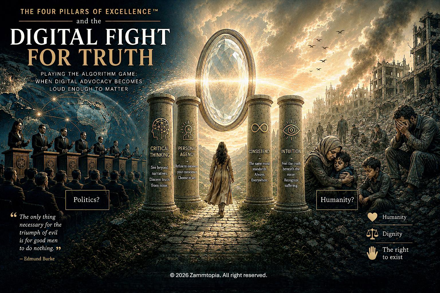 The Four Pillars of Excellence™ and the Digital Fight for Truth
