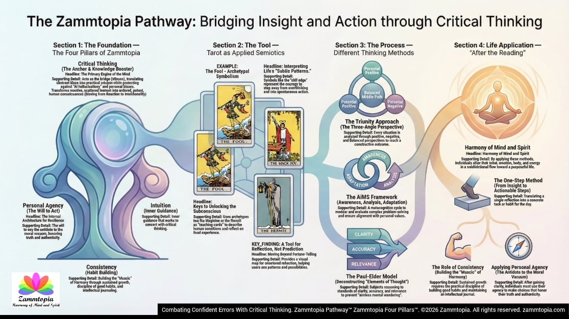 Tarot for Critical Thinking in a Fragmented World - The Zammtopia Pathway™