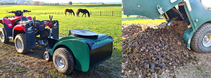 Paddock Groomer horse manure collector