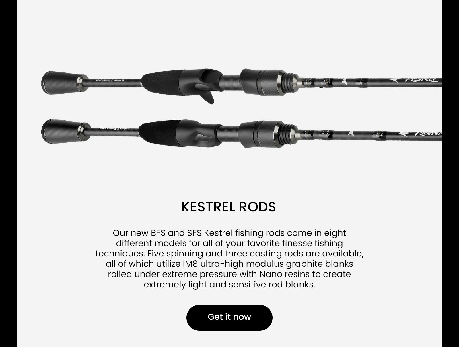 New Arrival - Kestrel finesse fishing rods! - KastKing