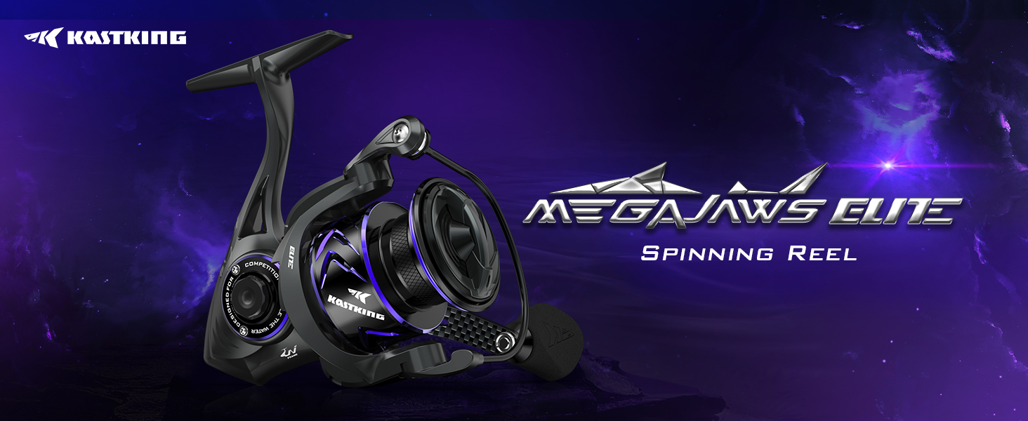 New Release: MegaJaws Elite Spinning Reel Size 2000 and 3000 - KastKing