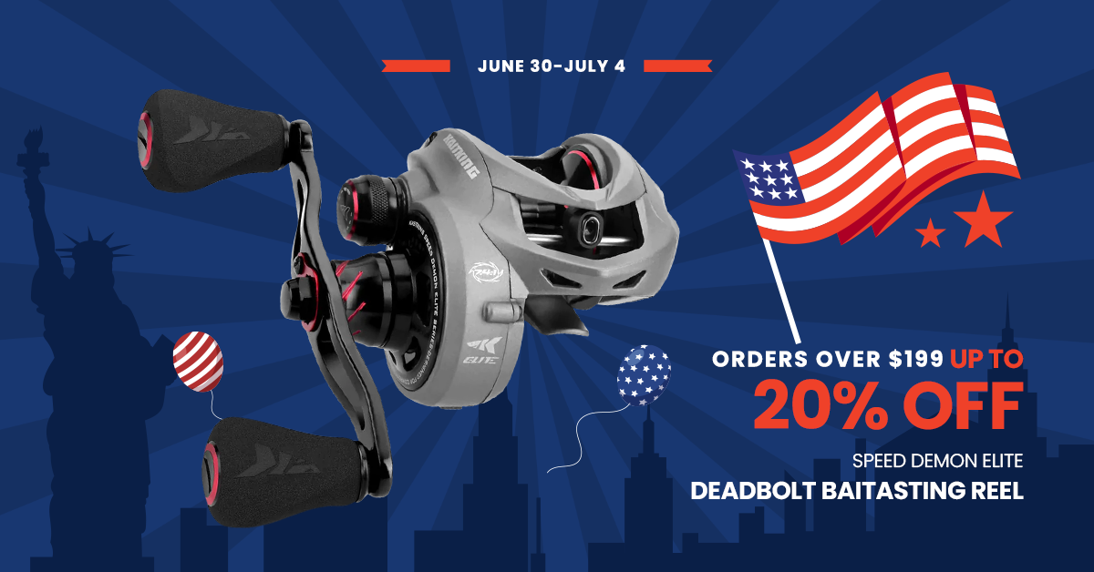 Huge Savings The Last Day Of This Independence Day! - KastKing