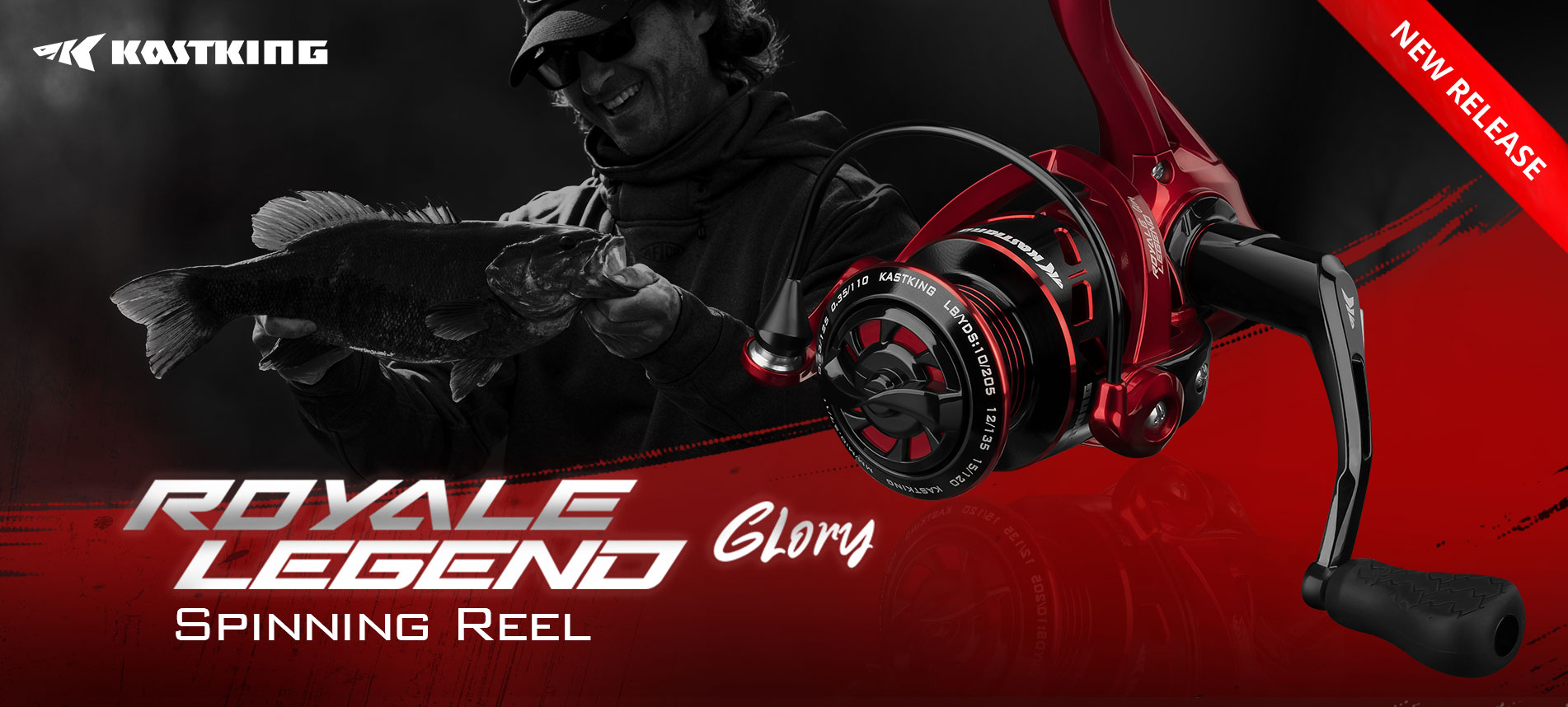 New Release: Royale Legend Glory Spinning Reel - KastKing
