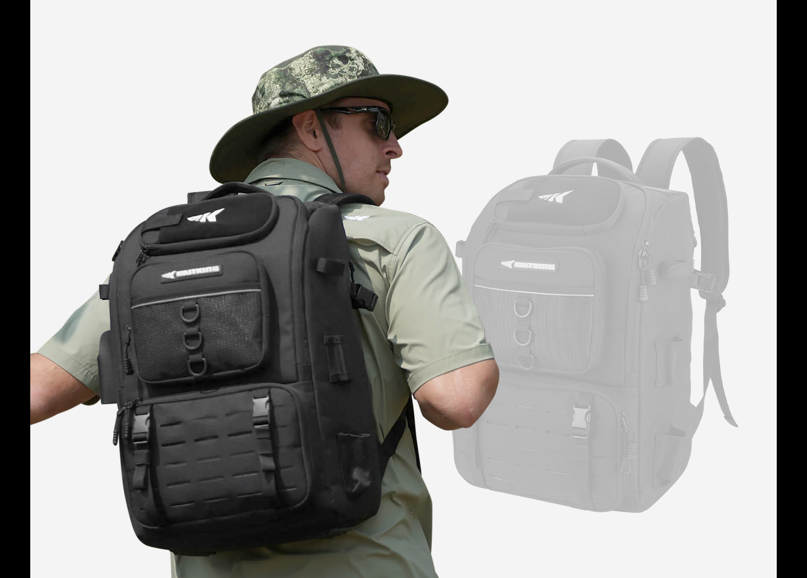 Manage All Your Gear - KastKing Karryall Fishing Tackle Backpack