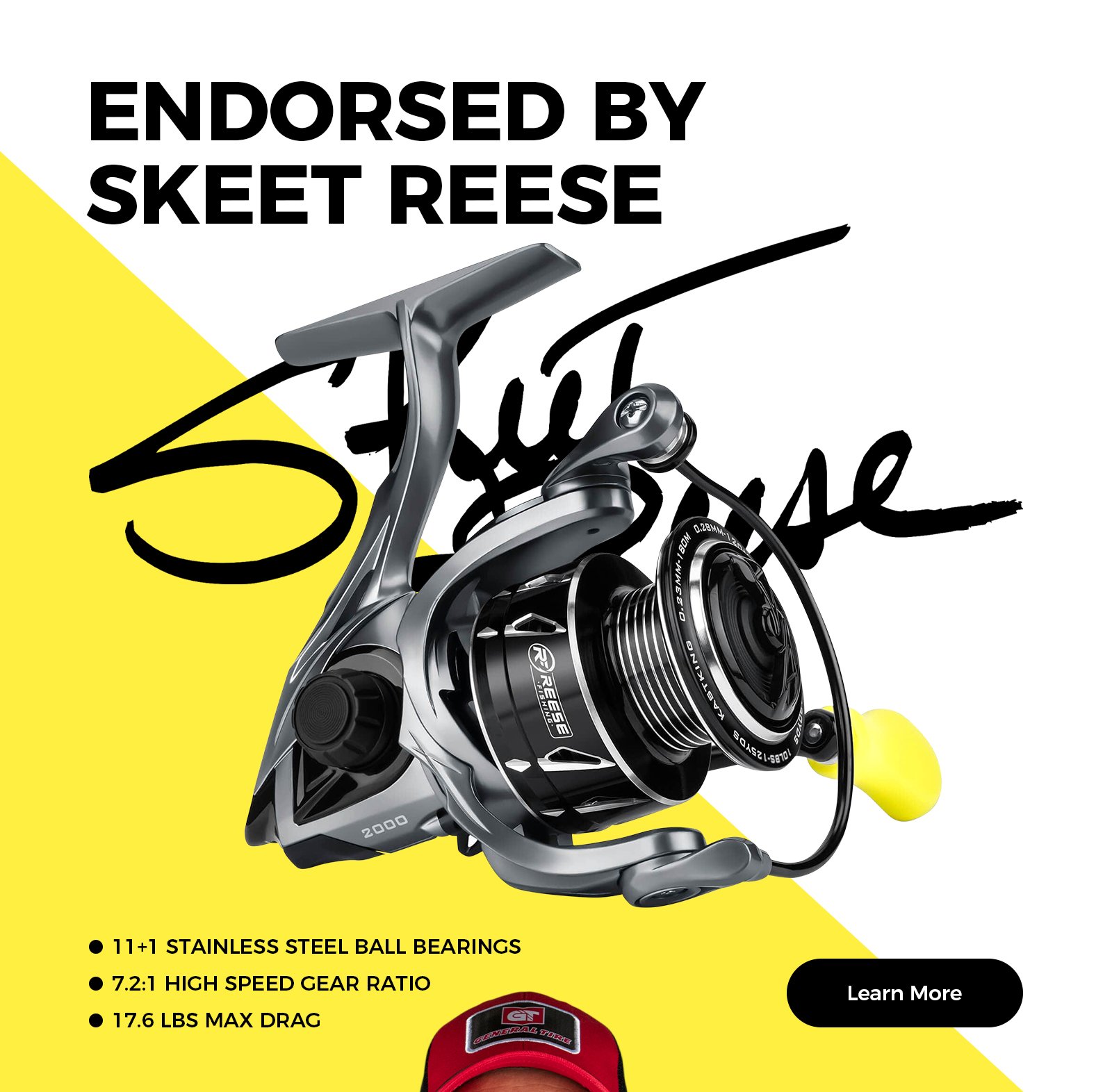 A Choice of MLF PRO - Skeet Reese Icon Spinning Reel Only $99.99 - KastKing