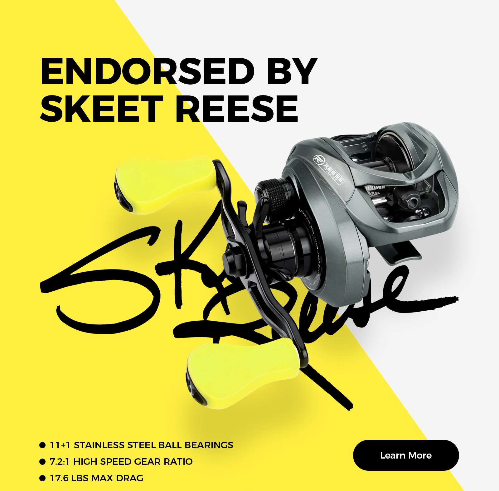 Endorsed by Skeet Reese: KastKing Skeet Reese Icon Baitcasting