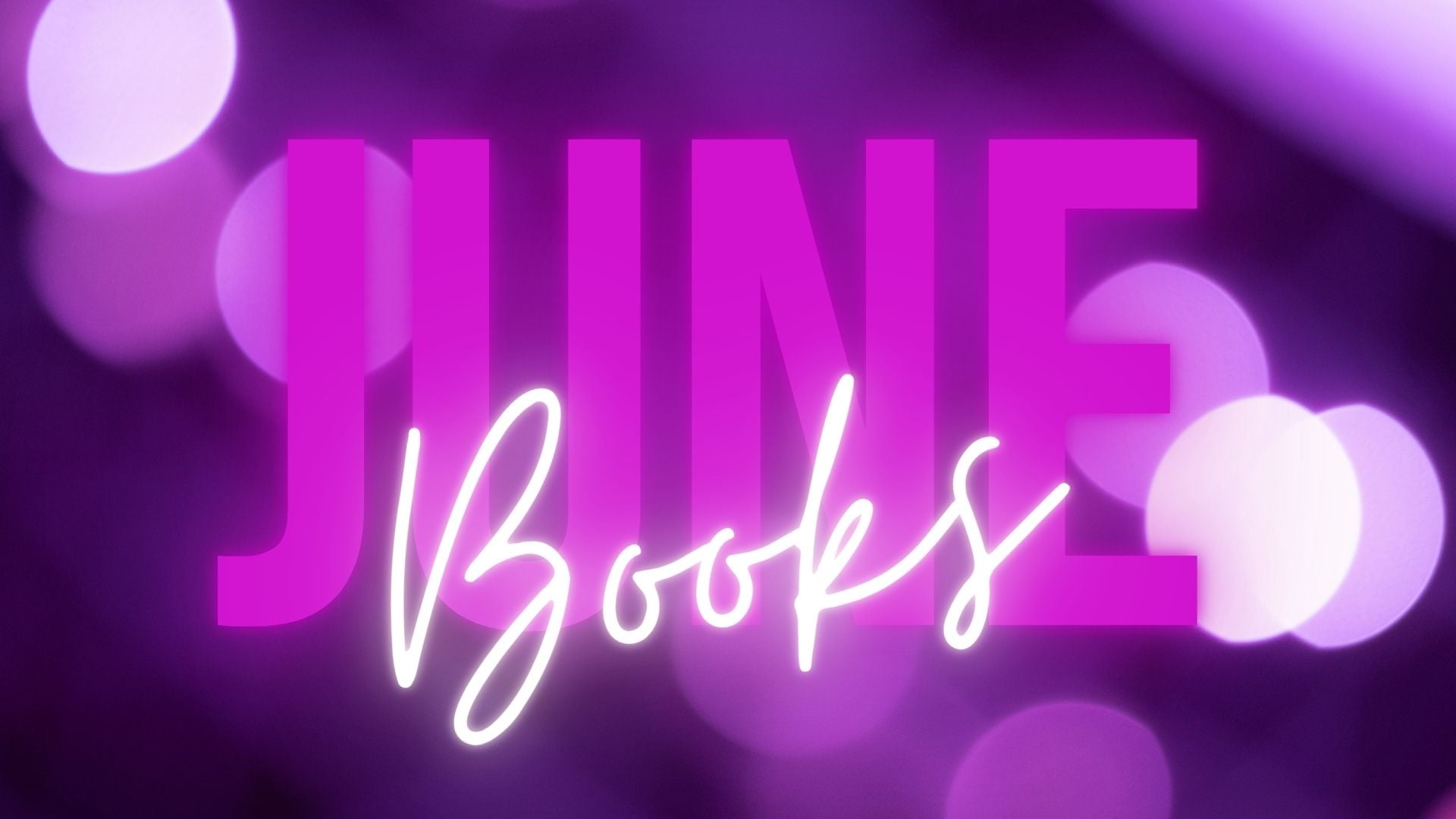 June 2026 Book Recommendations