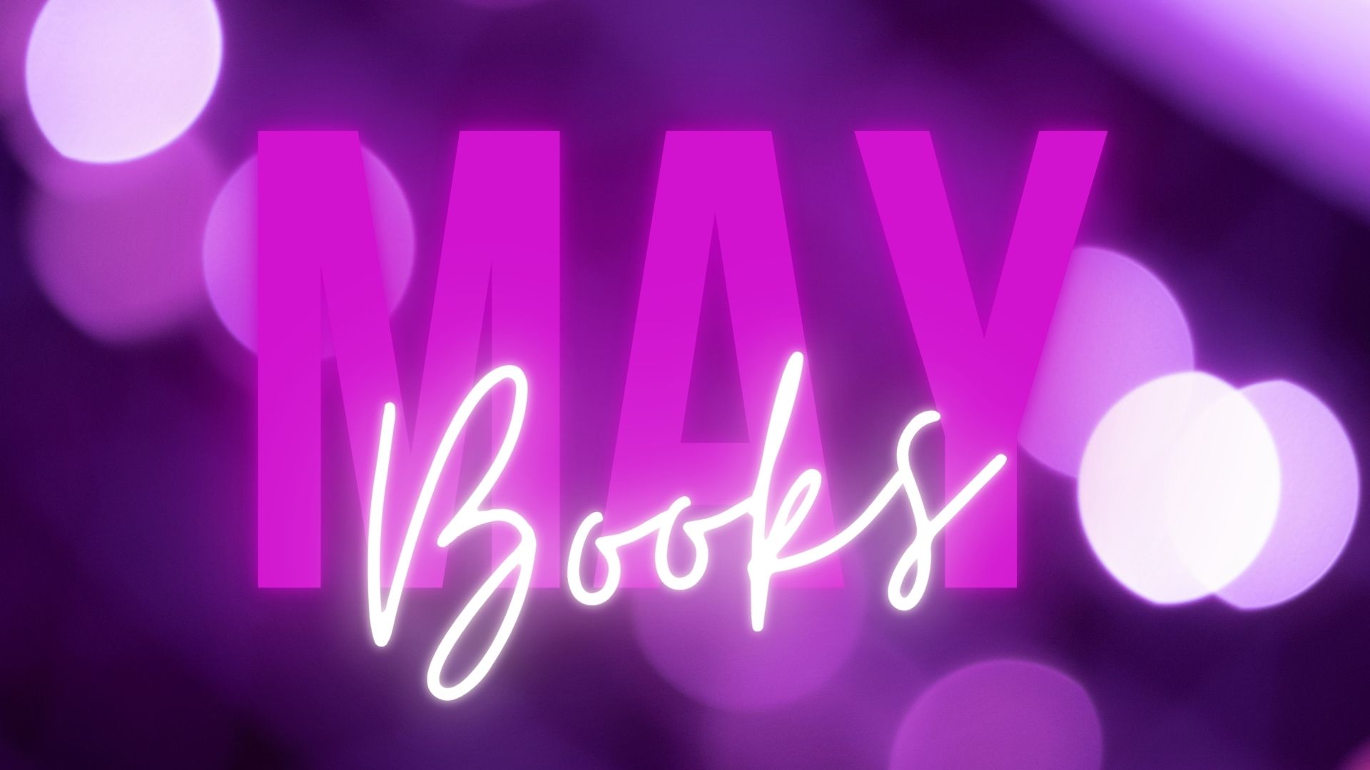 May 2026 Book Recommendations