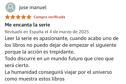 Review 5 estrellas Jose Manuel