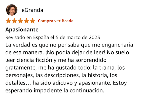 Review 5 estrellas eGranada