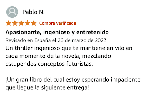 Review 5 estrellas Pablo N.