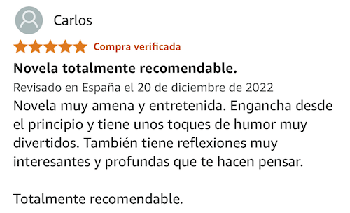 Review 5 estrellas Carlos