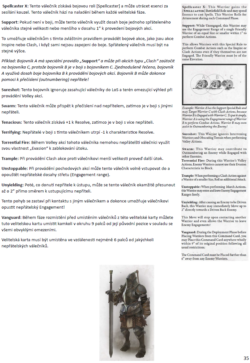 Conquest First Blood česká pravidla