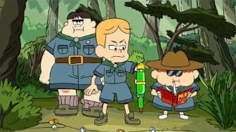 Craig od potoka v jejich lesním království