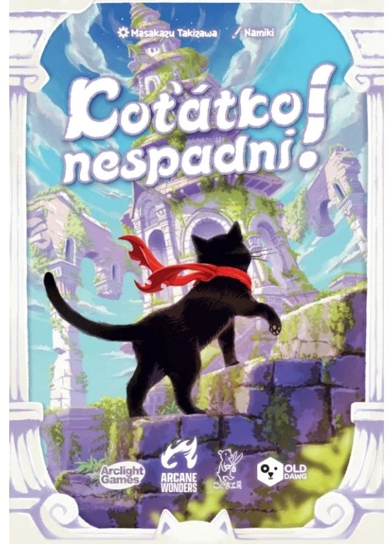 Koťátko Nespadní stolní hra