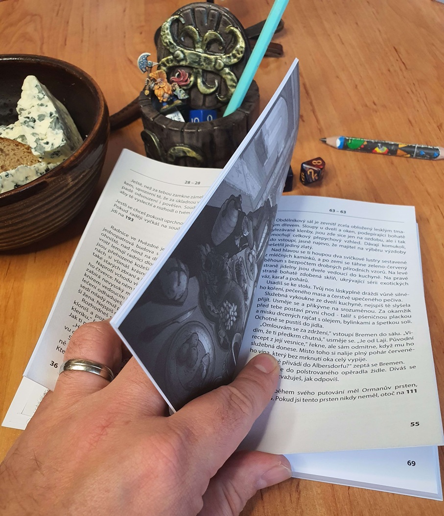 Recenze Dáma z Agor-Nhat - Gamebook