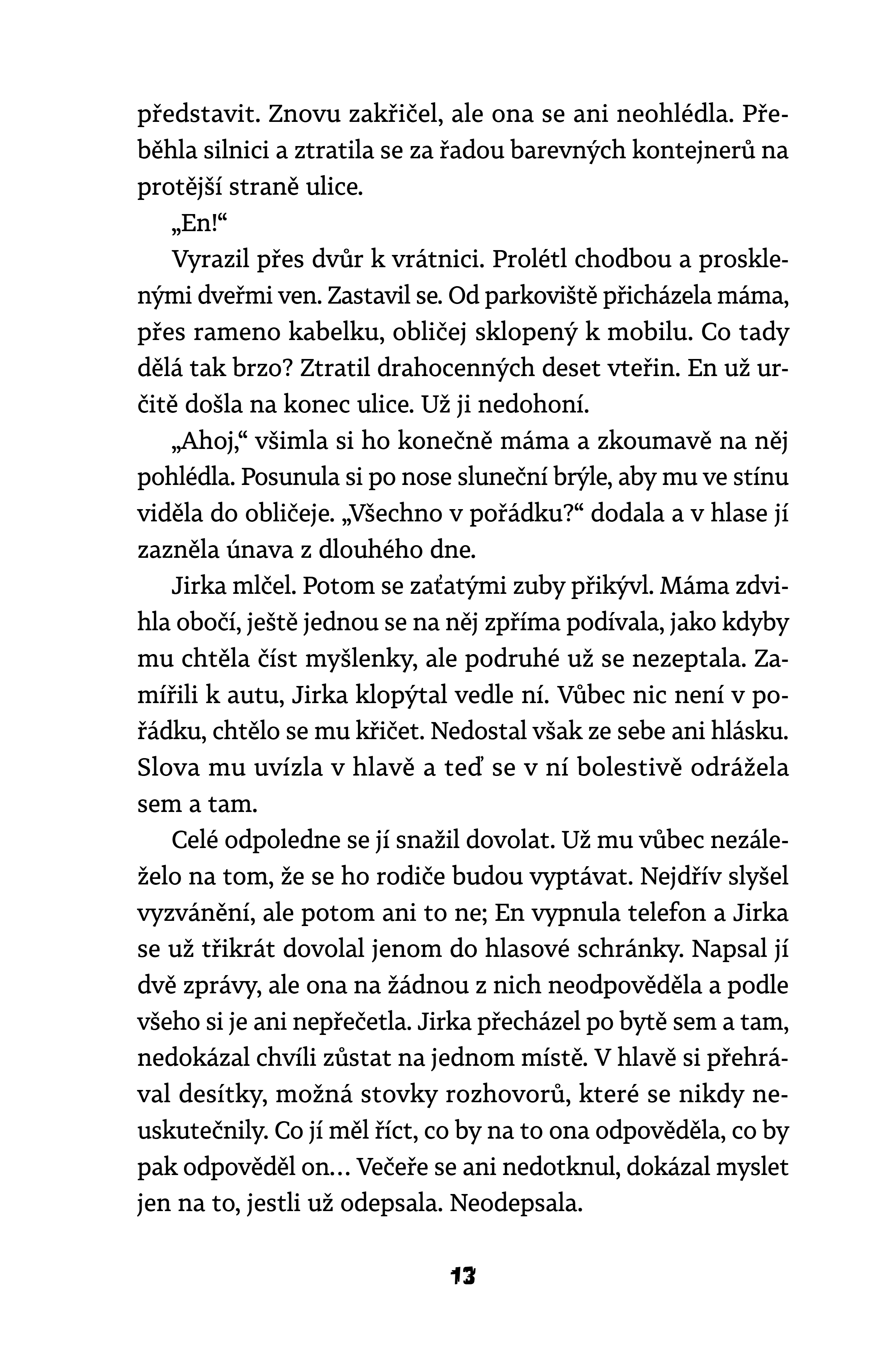 text knihy Prašina Bílá Komnata dobrodružný příběh