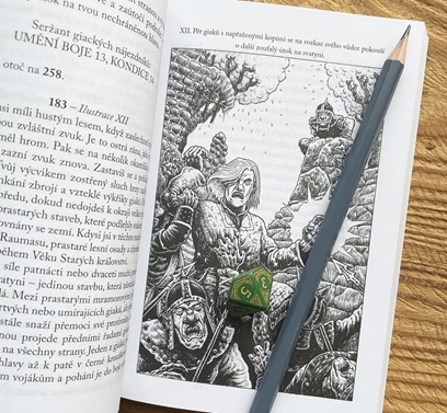 Gamebook Lone Wolf útok ze tmy