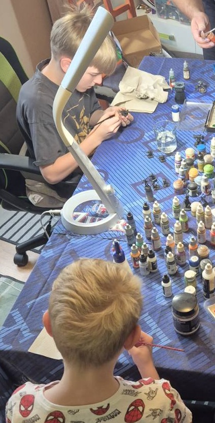 malování miniatur Conquest