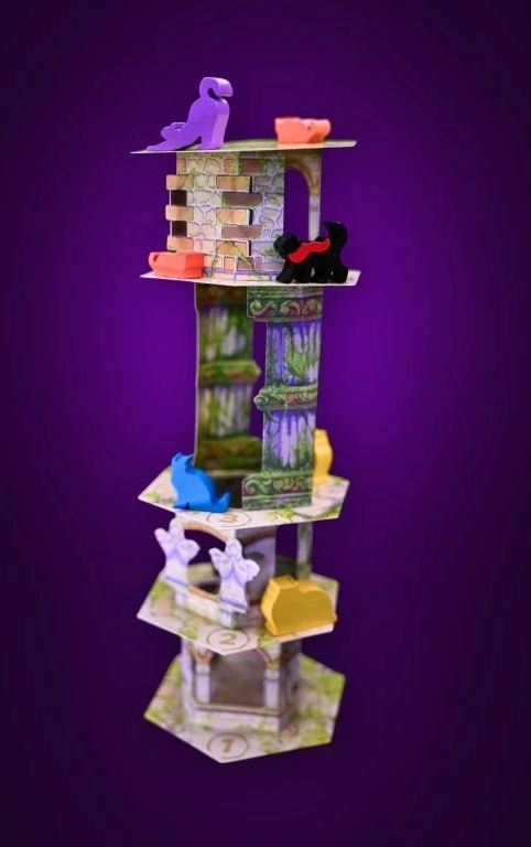 Koťátko Nespadní stolní hra průběh hry