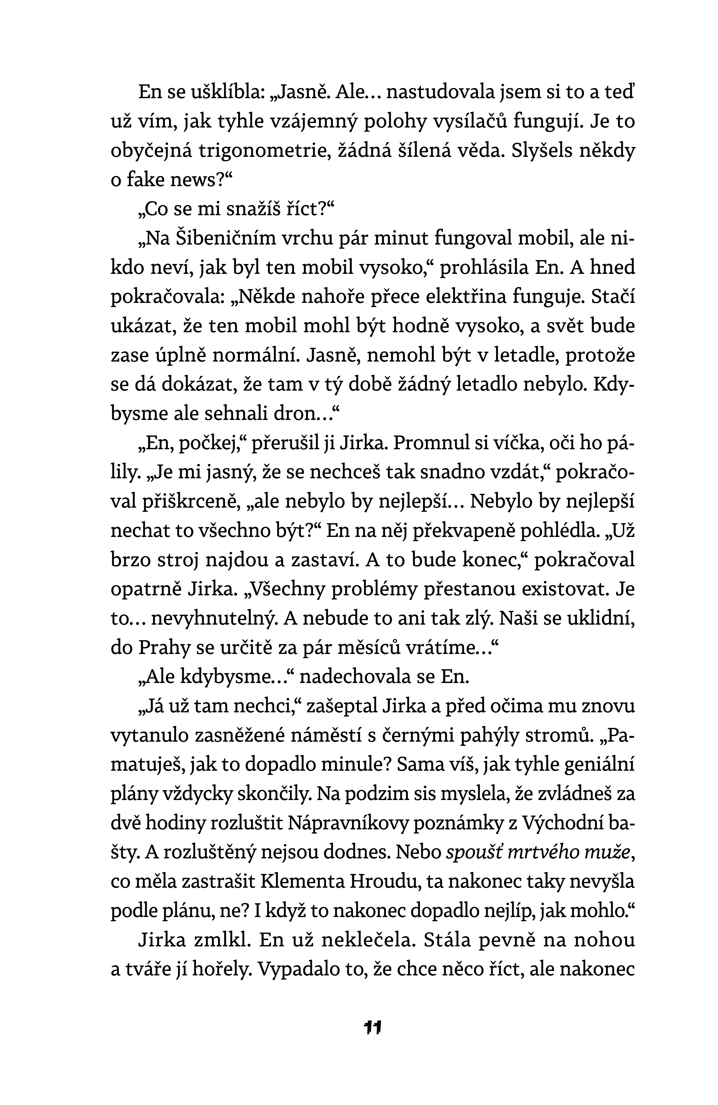 text knihy Prašina Bílá Komnata dobrodružný příběh