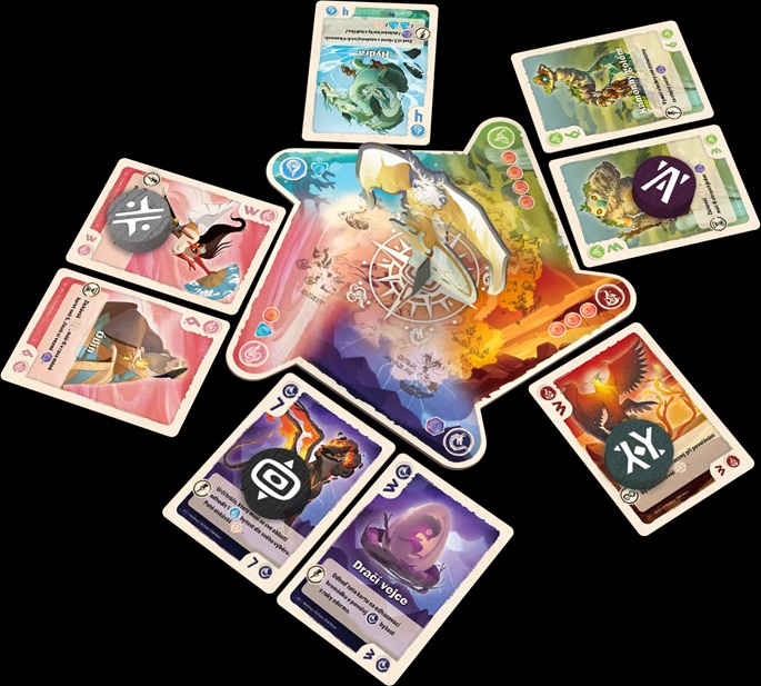 Herní mechanismus fáze lovu v karetní hře Údolí věčnosti