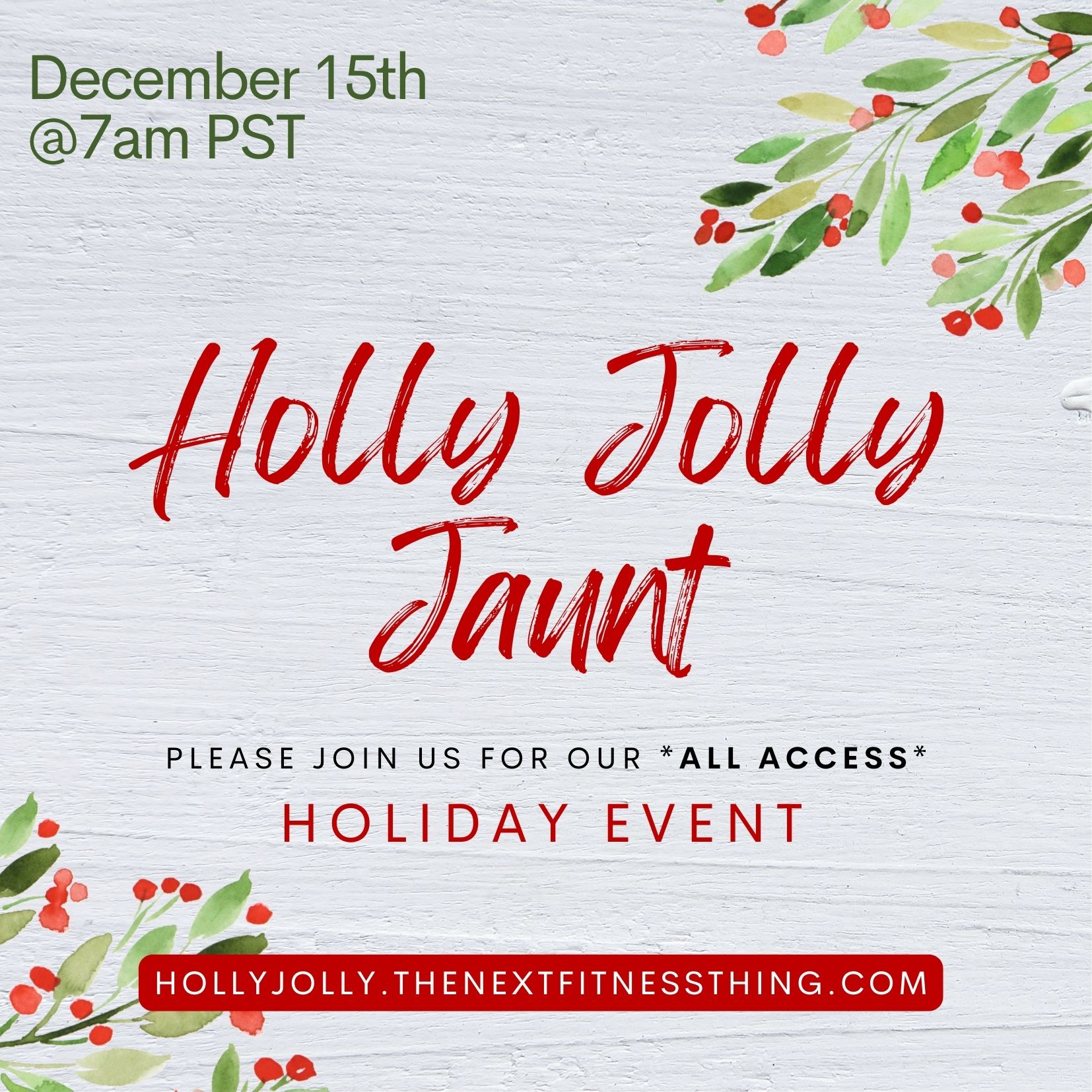 Warm it up Walking Challenge