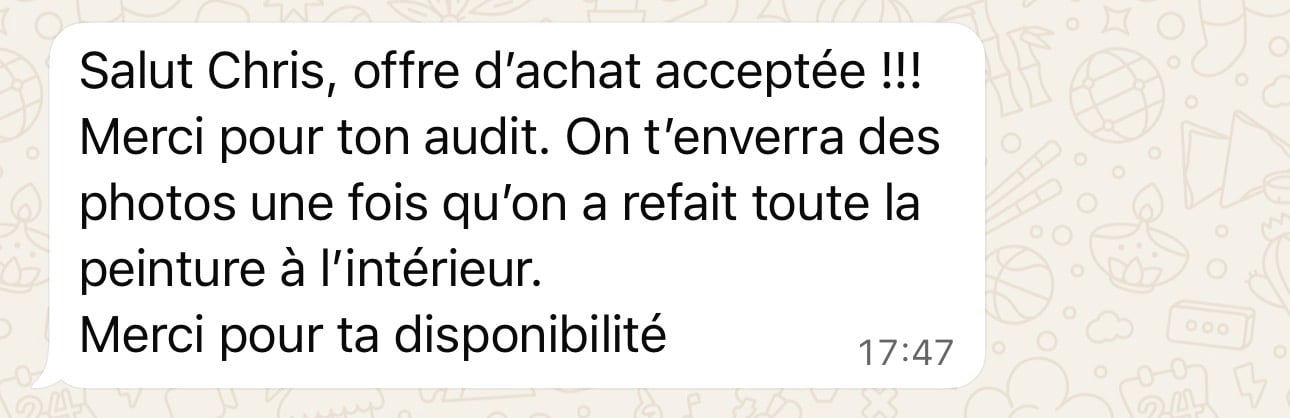 Témoignage client