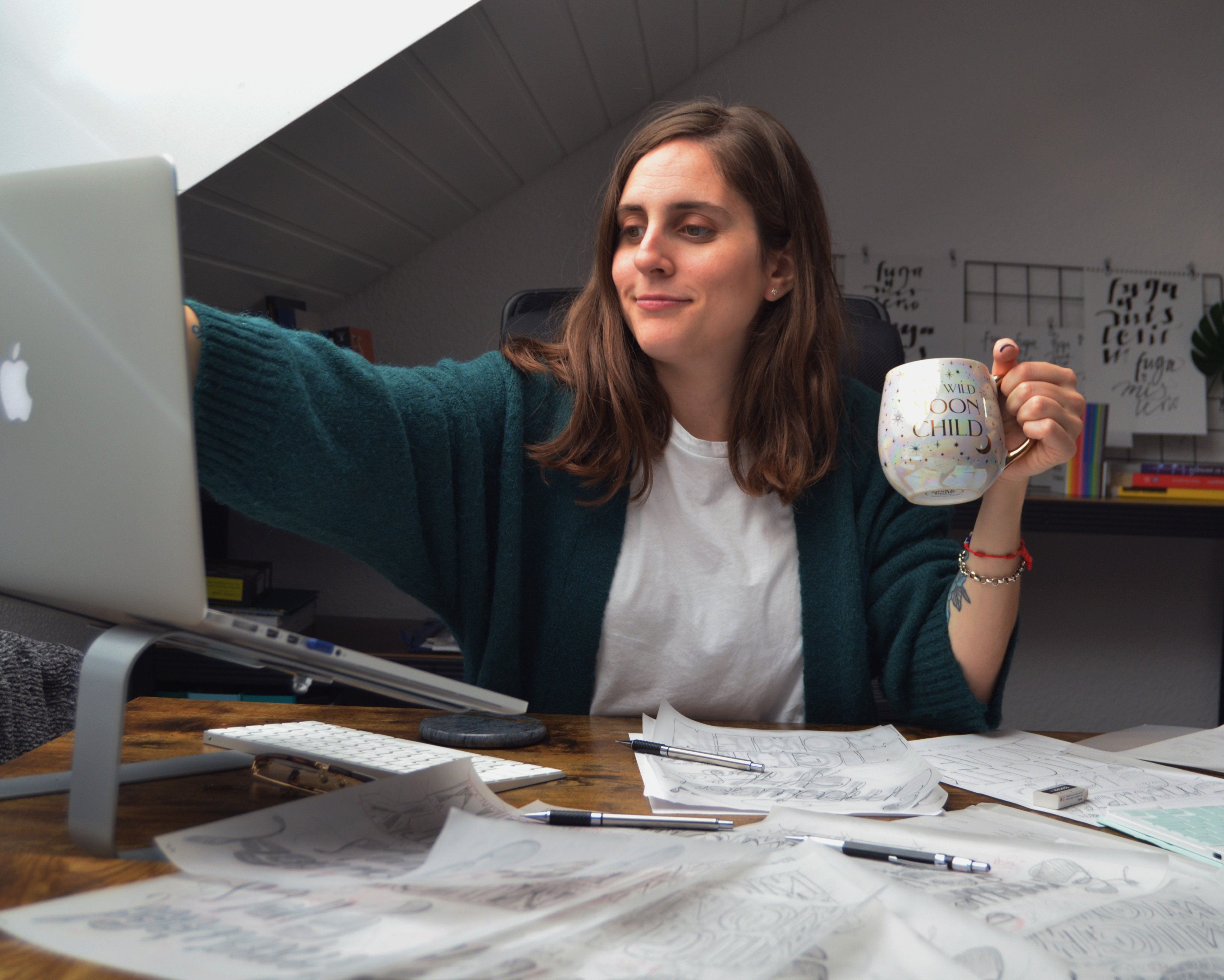 Micaela Maltinti Lettering y diseñadora grafica