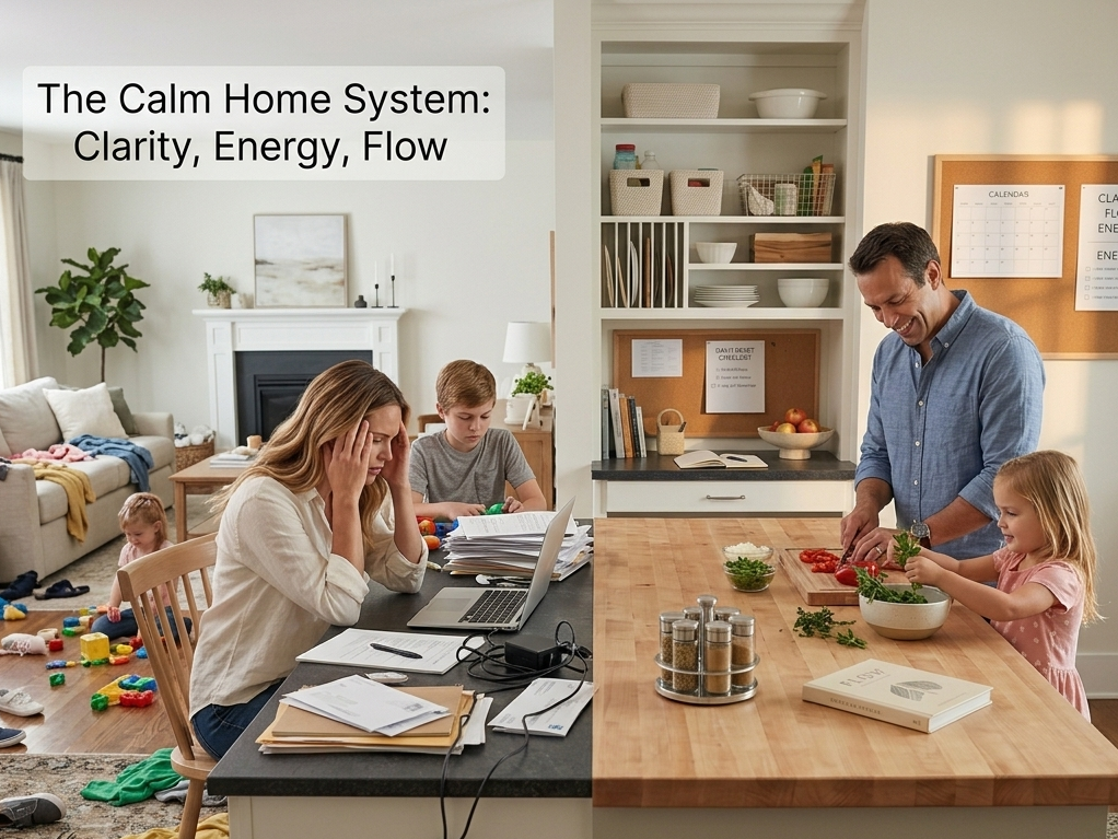 The Calm Home System: The Definitive Guide to Organizing Your Life for Clarity, Energy, and Flow