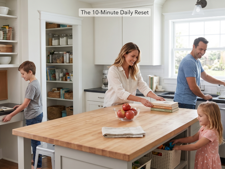 The 10-Minute Daily Reset That Keeps Your Home Organized