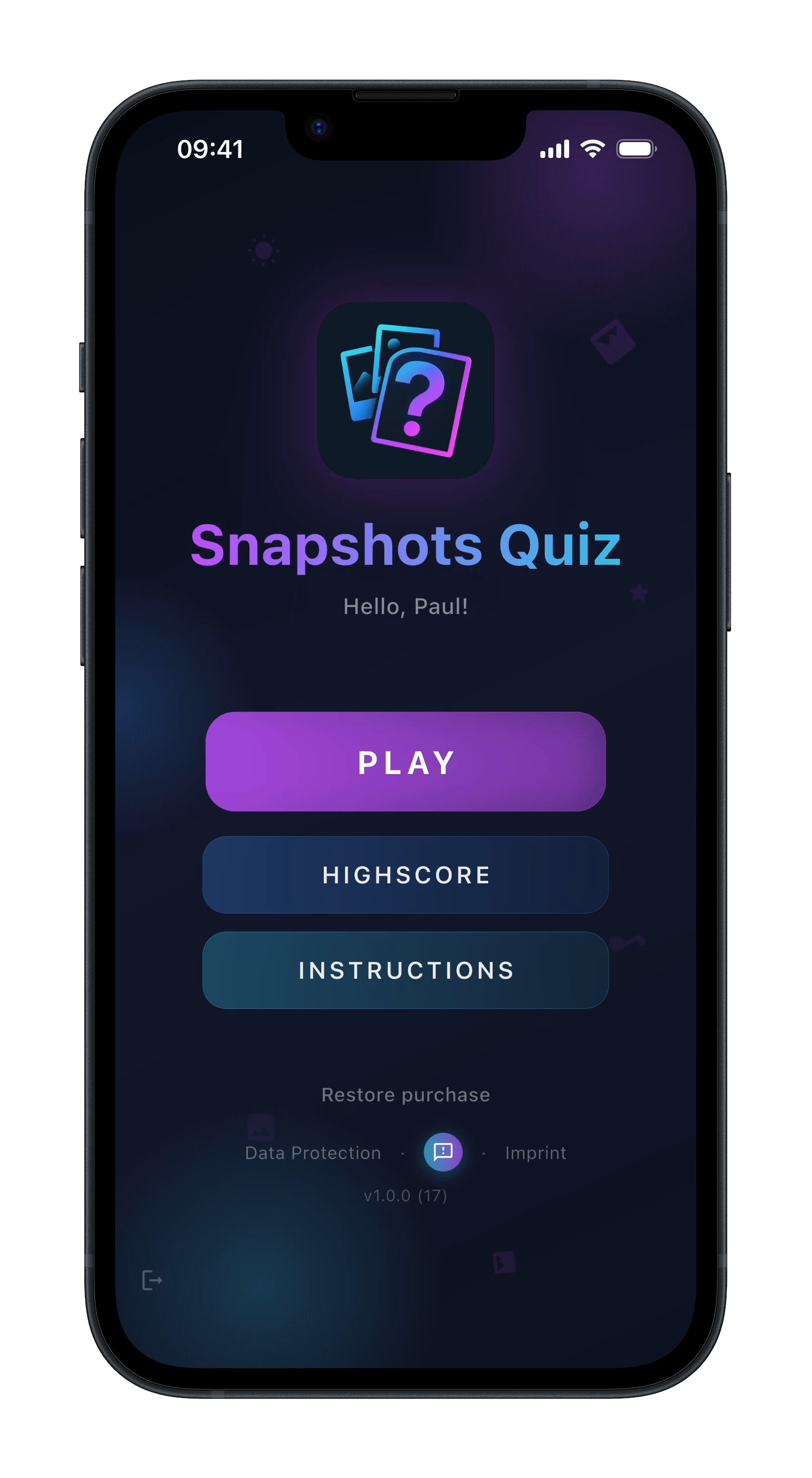 DokuAI iOS app capturing construction site documentation with photo and voice input to generate structured, time-stamped reports.