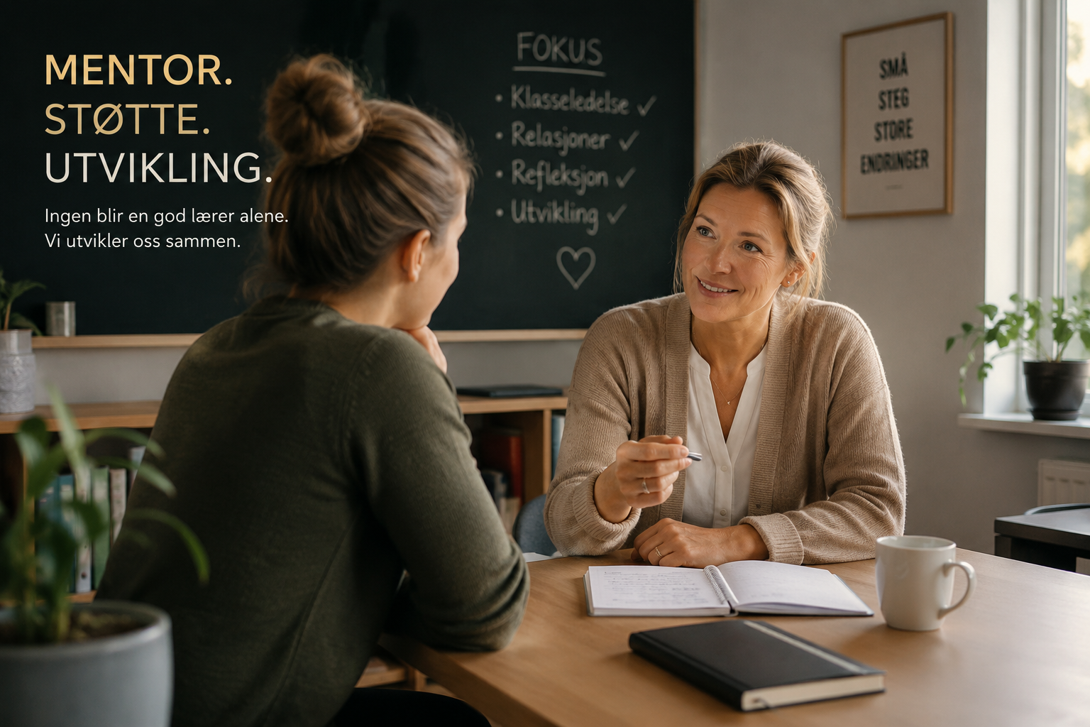 Kvifor ekstern mentor for nyutdanna ikkje er så dumt