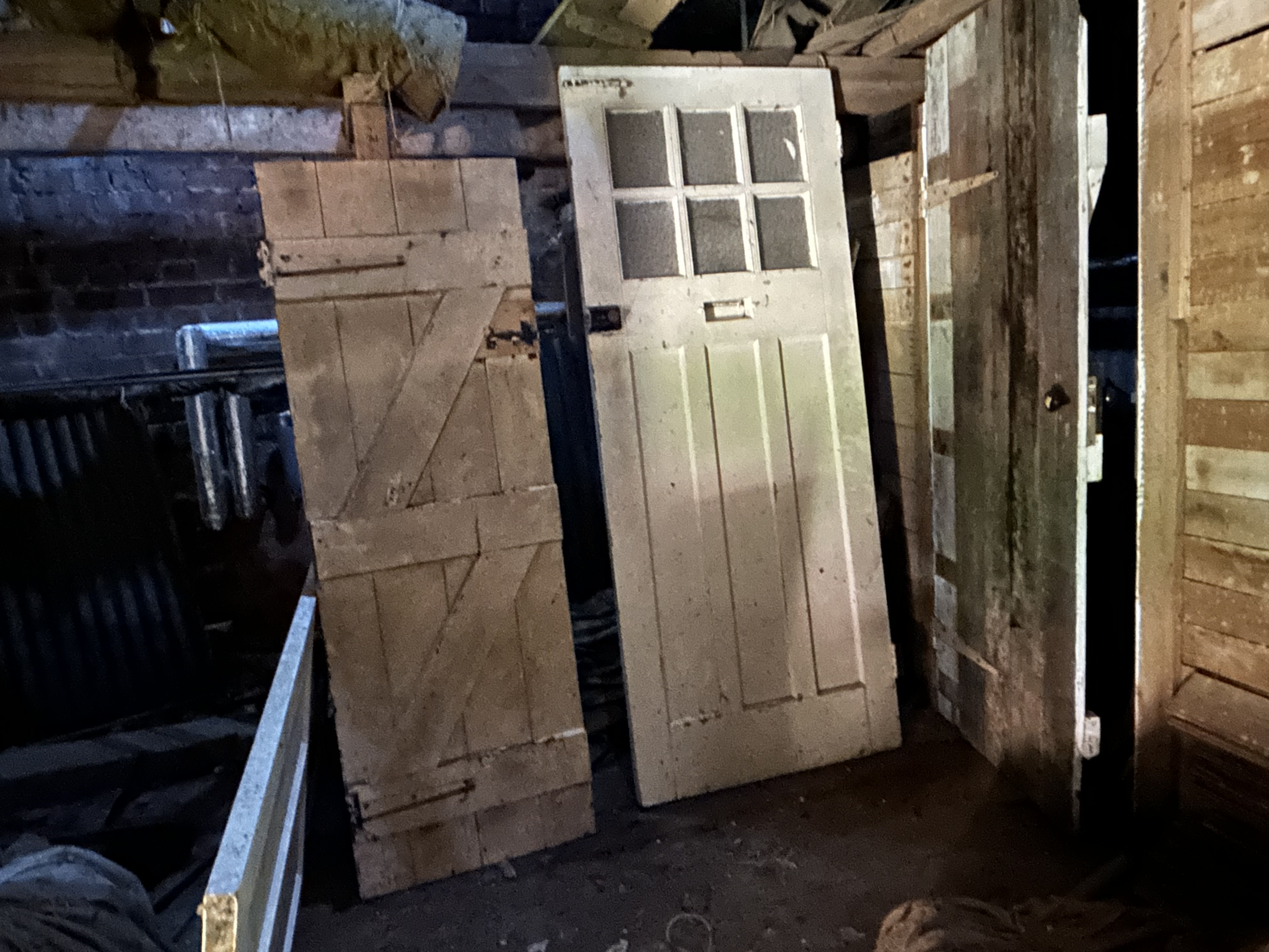 The Actual Malumdon Cottage Doors from 1940s