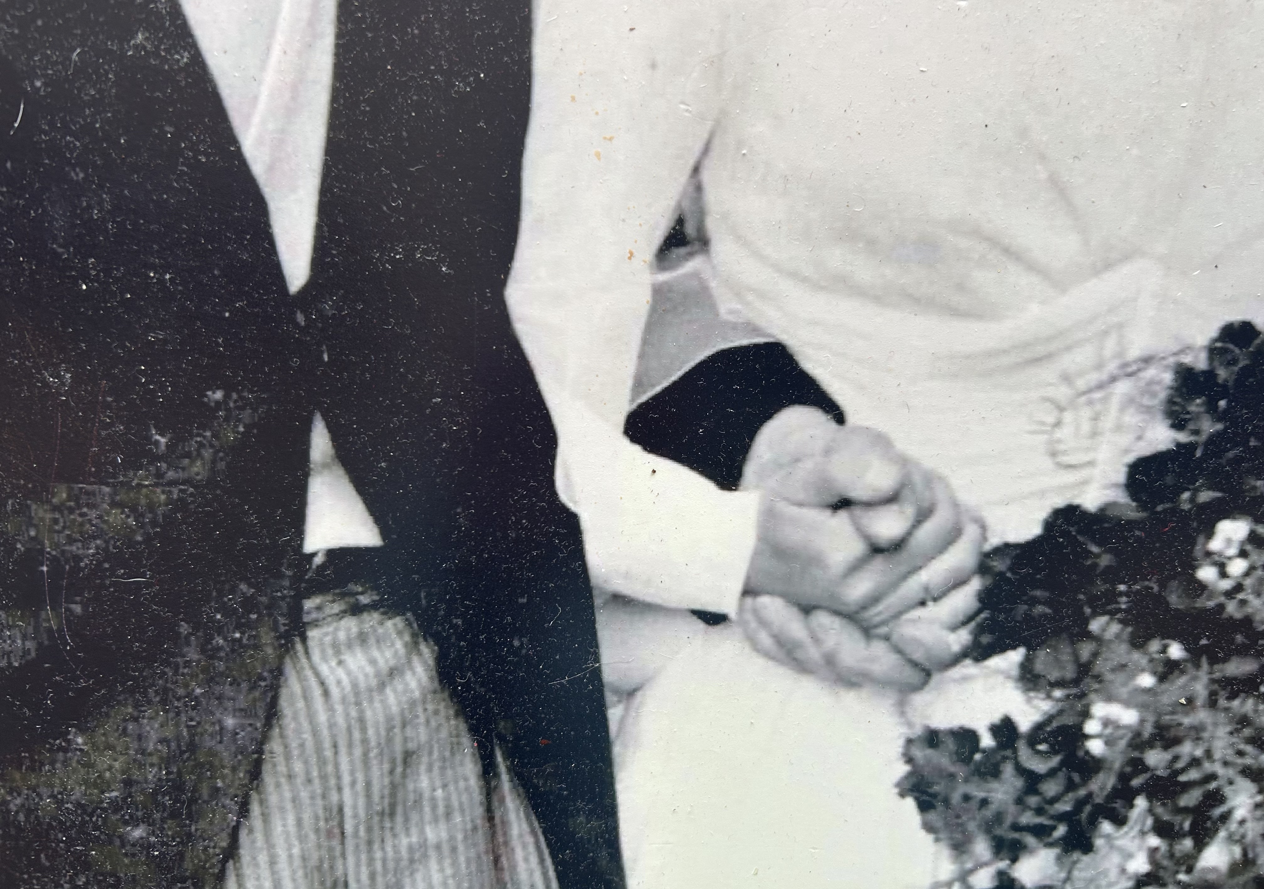 Real Life Peter and Margaret Davies On Their Wedding Day