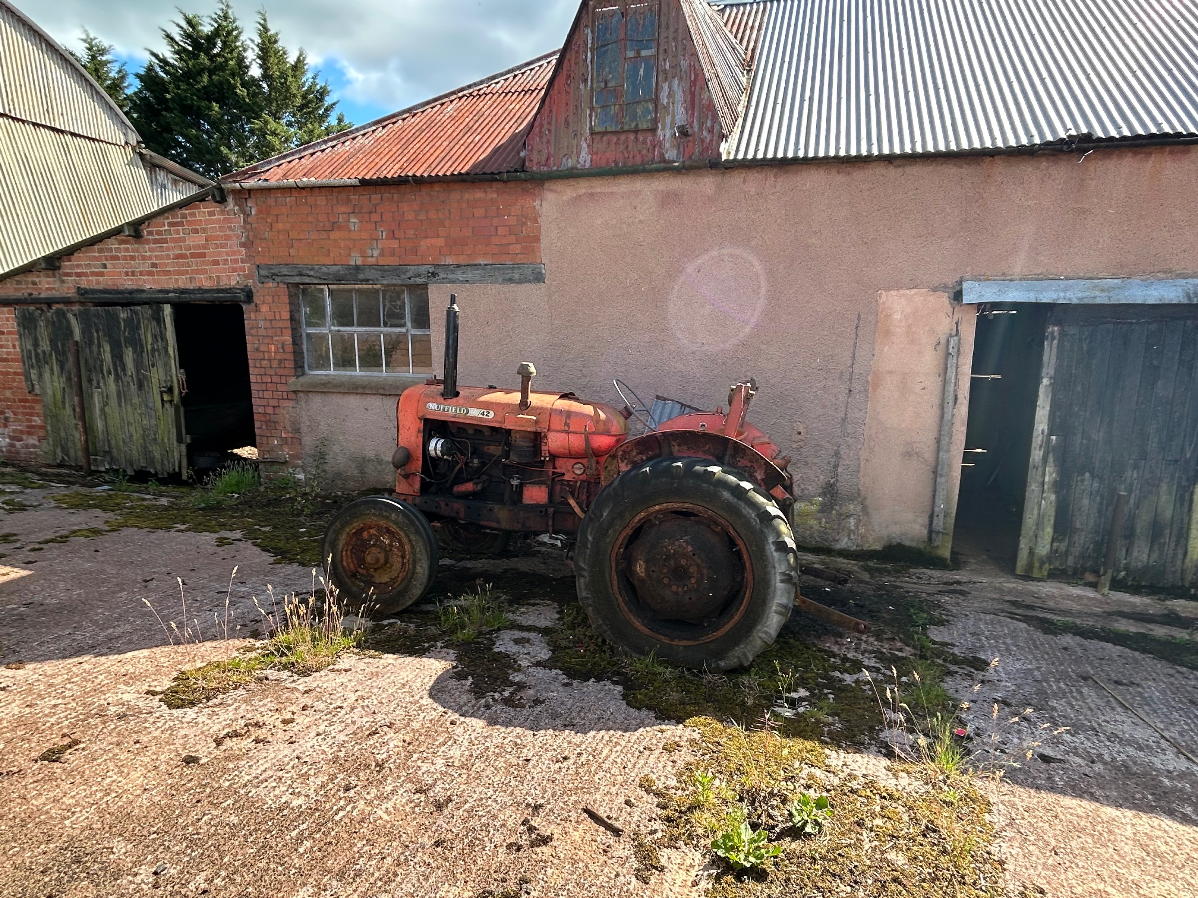 Old Parlour Photographed in 2026 on Same Spot
