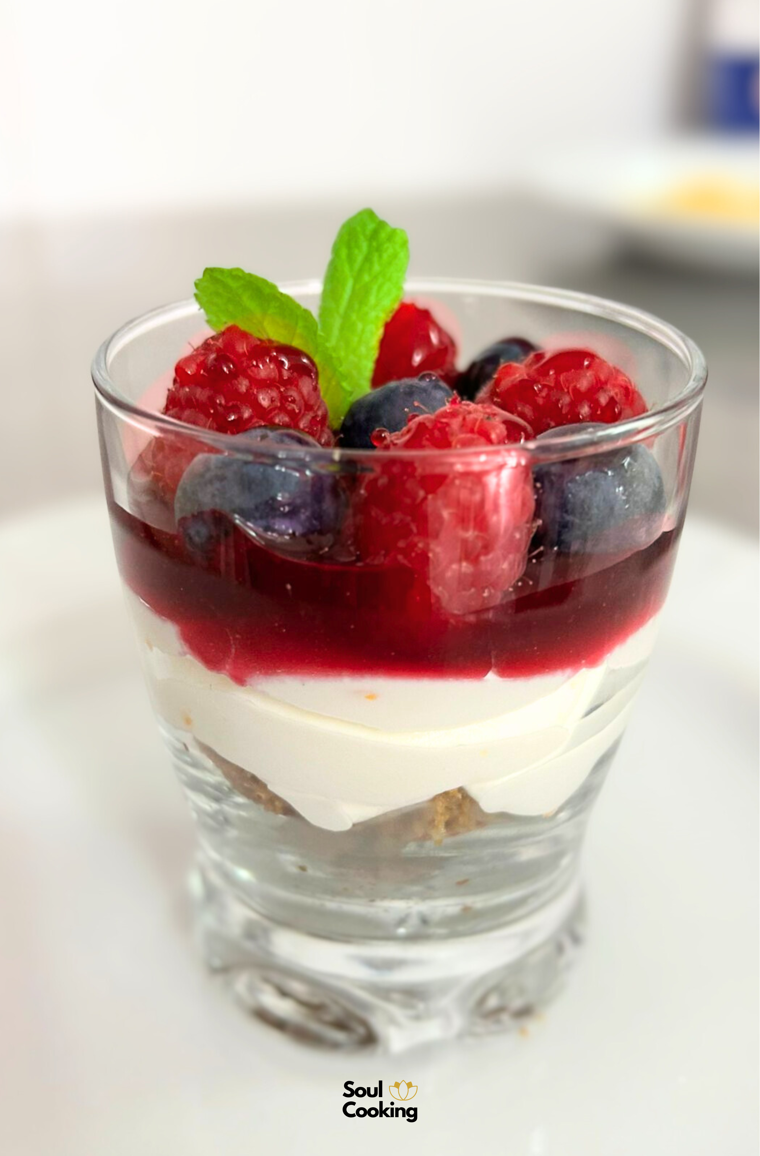 Bicchierino ai frutti di bosco