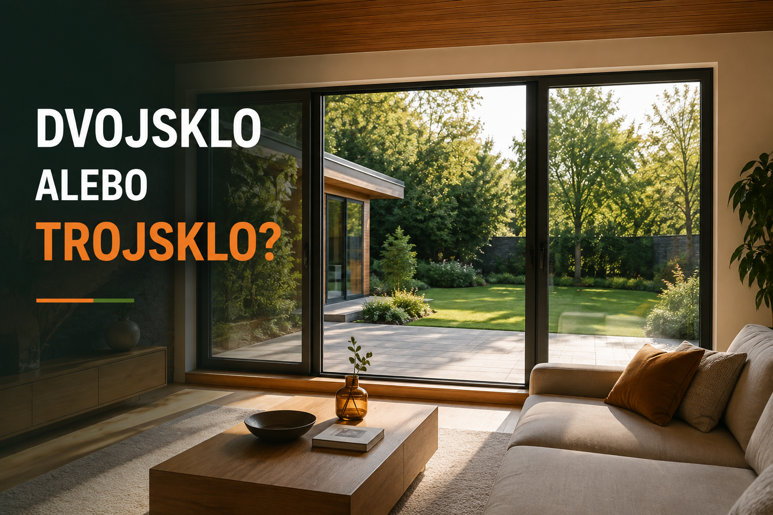 Dvojsklo alebo trojsklo: Čo sa oplatí do rodinného domu?