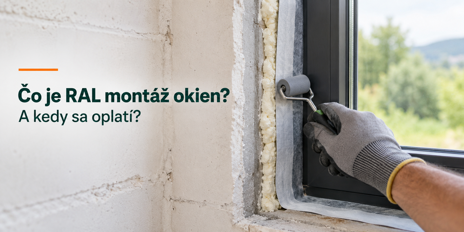 Čo je RAL montáž okien a kedy sa oplatí?