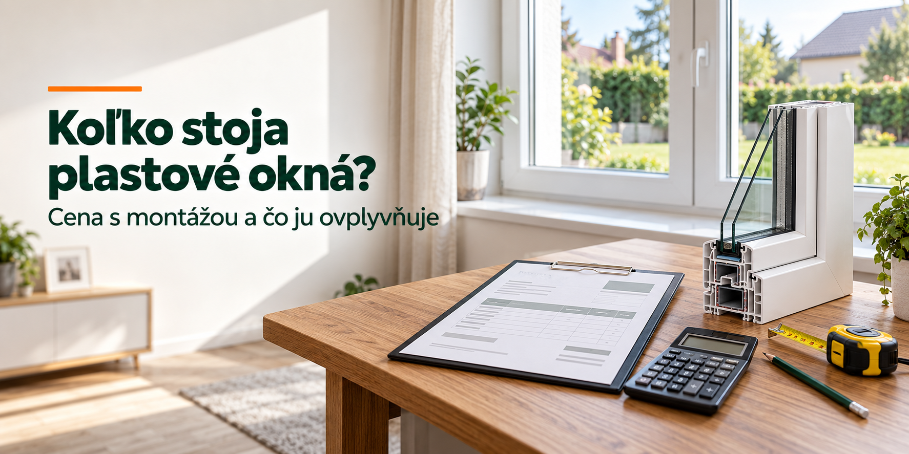 Koľko stoja plastové okná s montážou? Čo všetko ovplyvňuje cenu