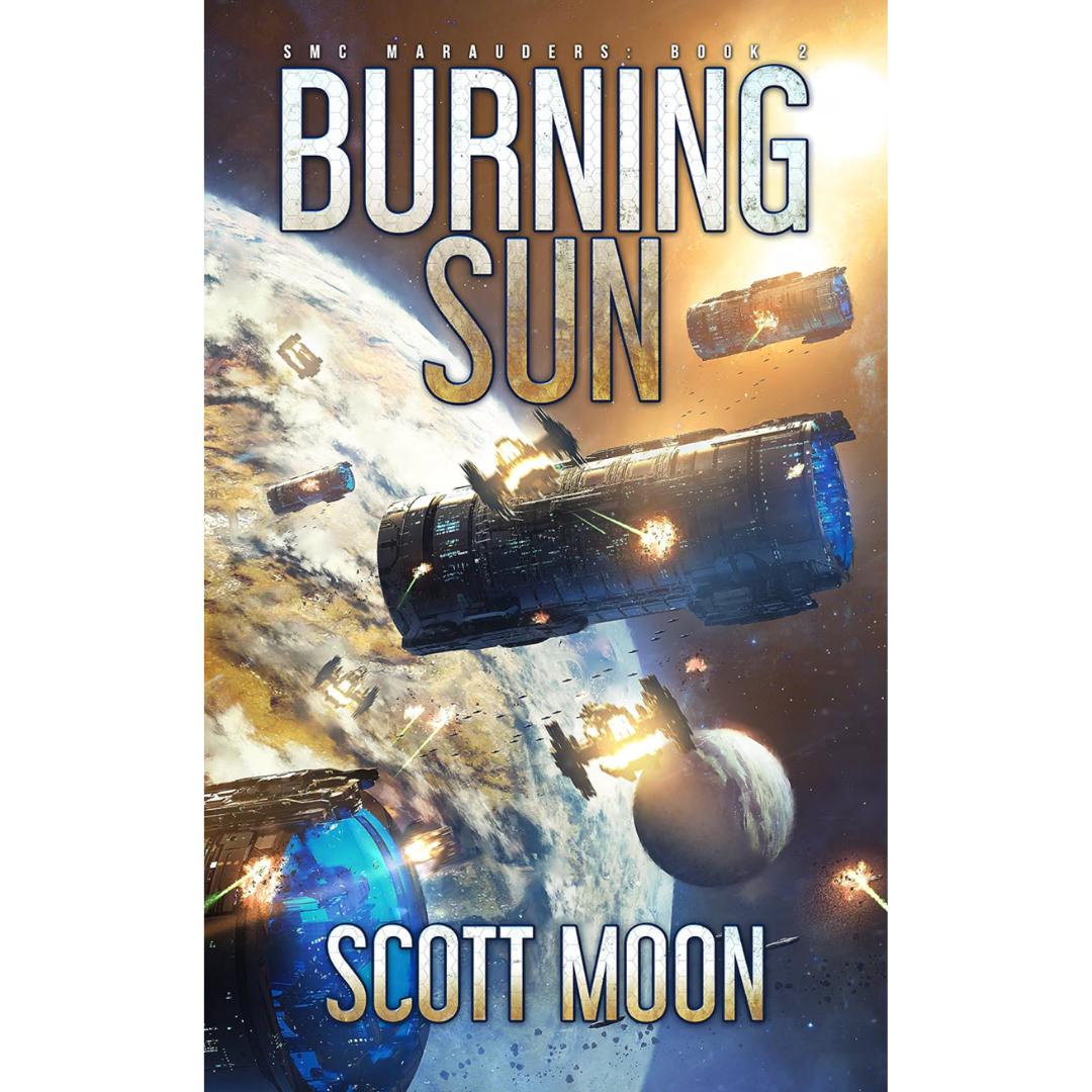 Burning Sun by Scott Moon cover