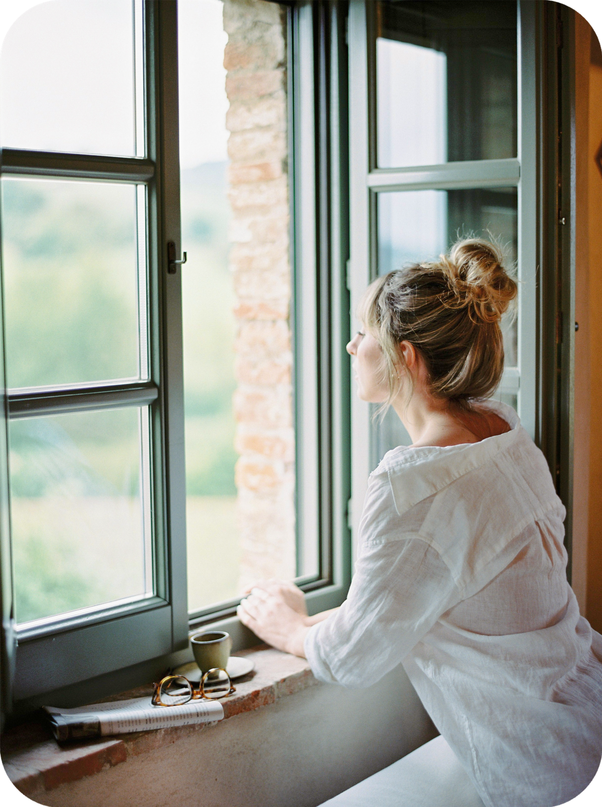 Woman-Staring-From-Window-After-Counselling-Session