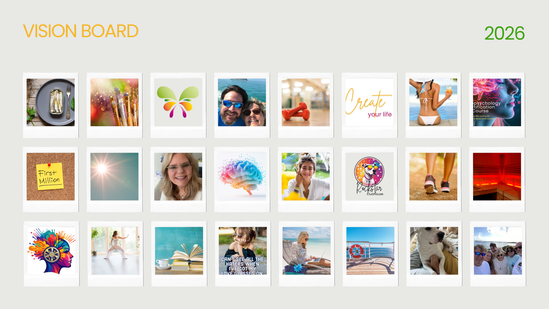 Creating a Digital Vision Board